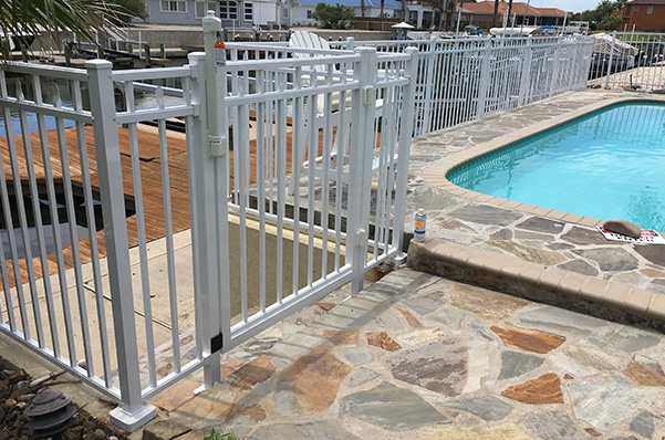 Outdoor Aluminum Pool Gate in Corpus Christi, TX