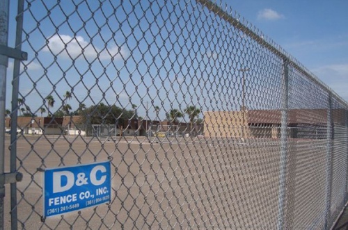 Commercial fencing with D&C Fence Co in Corpus Christi, TX